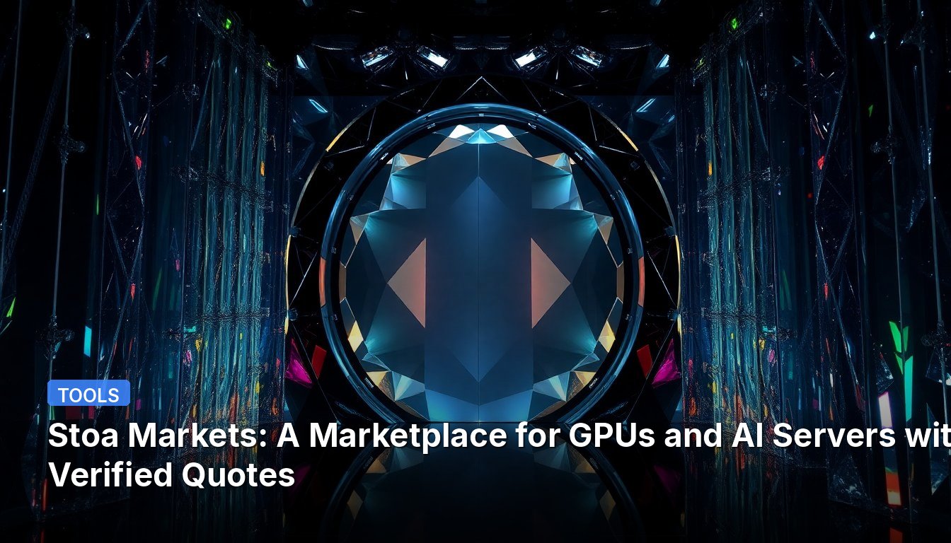 Stoa Markets: A Marketplace for GPUs and AI Servers with Verified Quotes
