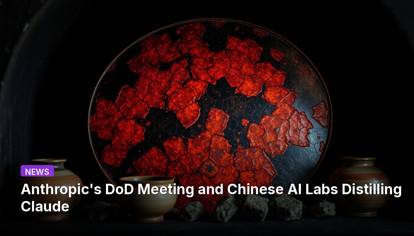 Anthropic's DoD Meeting and Chinese AI Labs Distilling Claude
