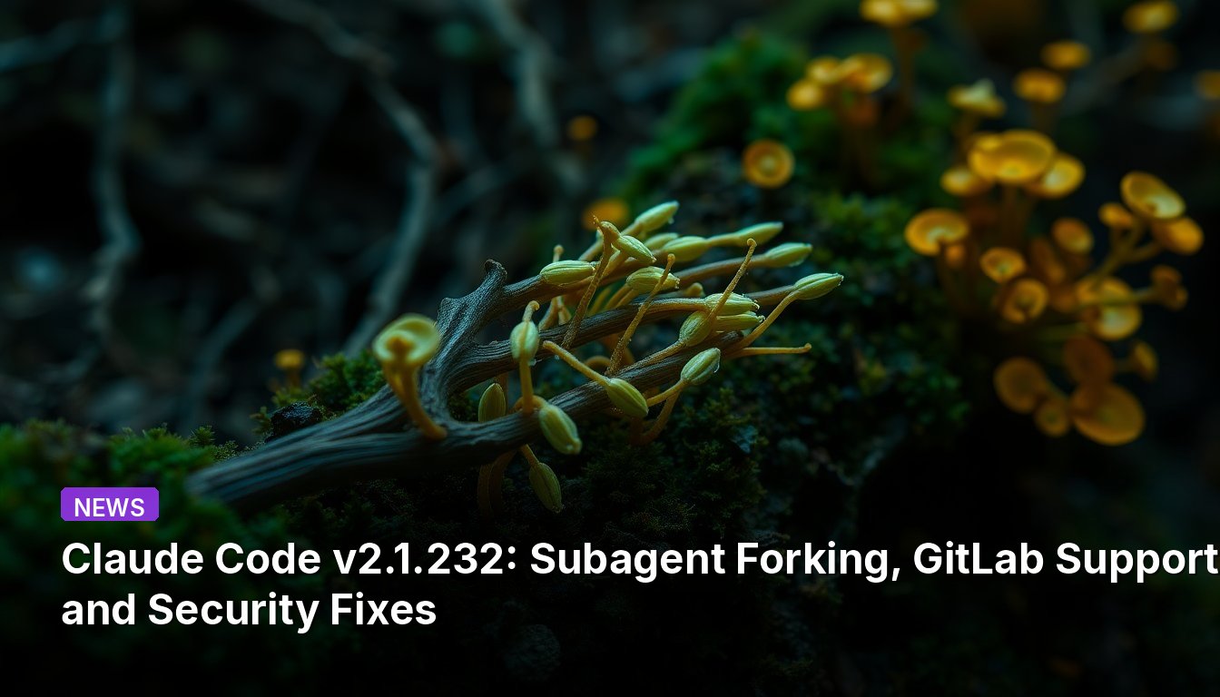 Claude Code v2.1.232: Subagent Forking, GitLab Support, and Security Fixes