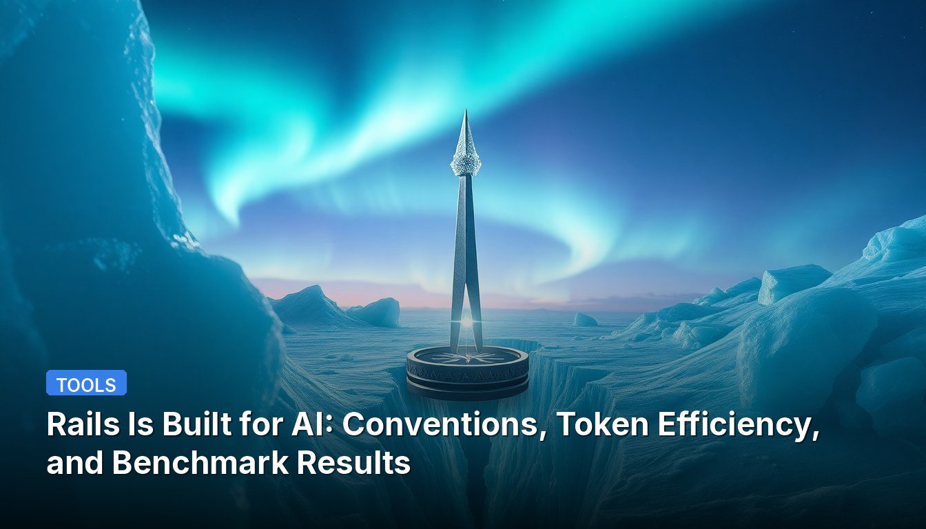 Rails Is Built for AI: Conventions, Token Efficiency, and Benchmark Results