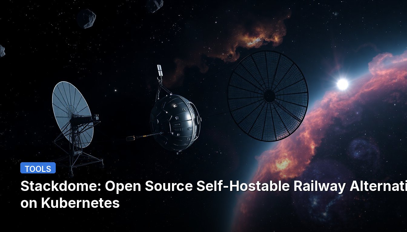Stackdome: Open Source Self-Hostable Railway Alternative on Kubernetes