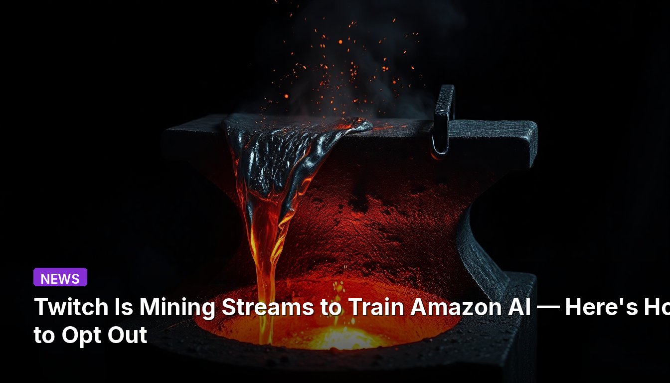 Twitch Is Mining Streams to Train Amazon AI — Here's How to Opt Out