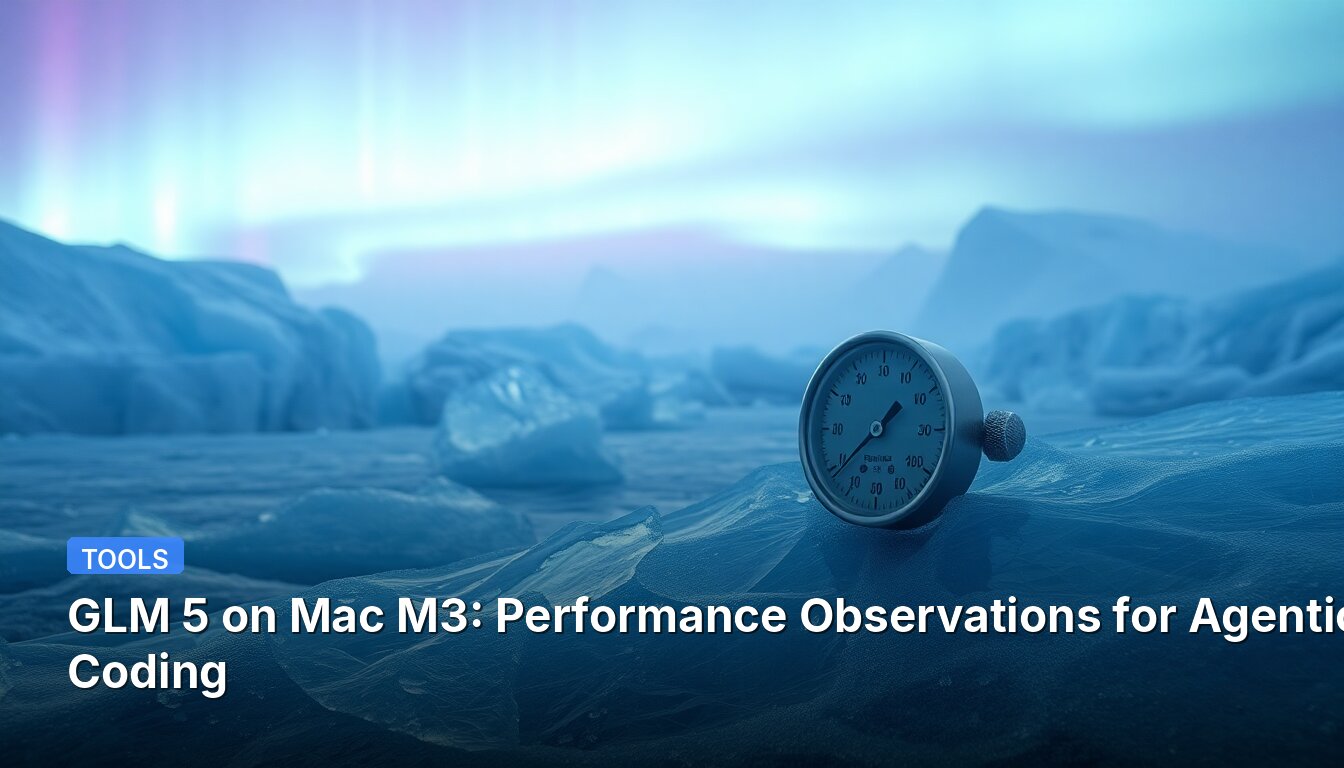 GLM 5 on Mac M3: Performance Observations for Agentic Coding