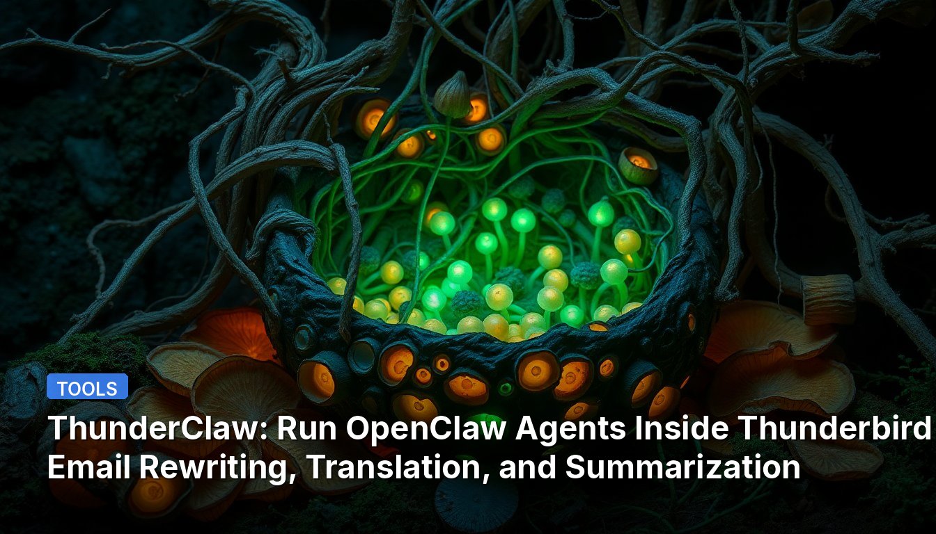 ThunderClaw: Run OpenClaw Agents Inside Thunderbird for Email Rewriting, Translation, and Summarization