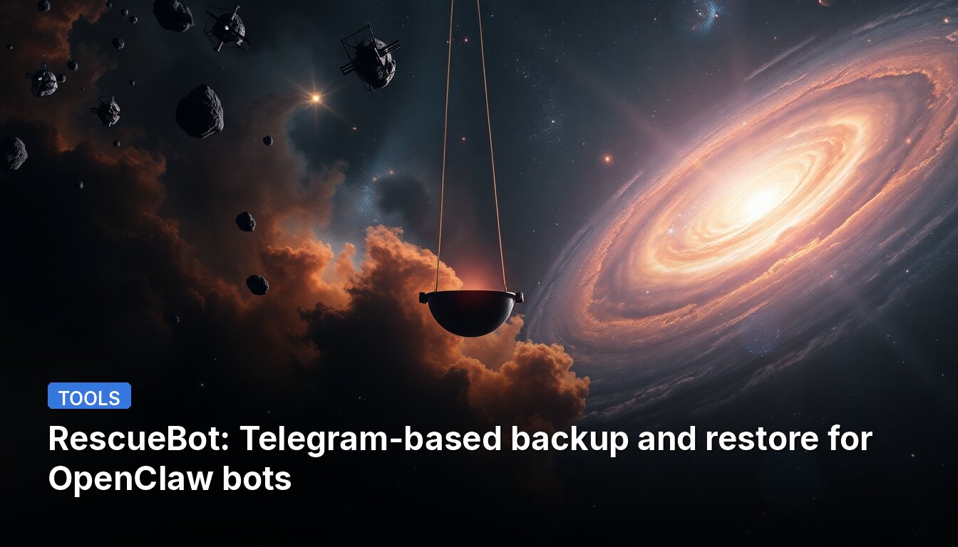 RescueBot: Telegram-based backup and restore for OpenClaw bots