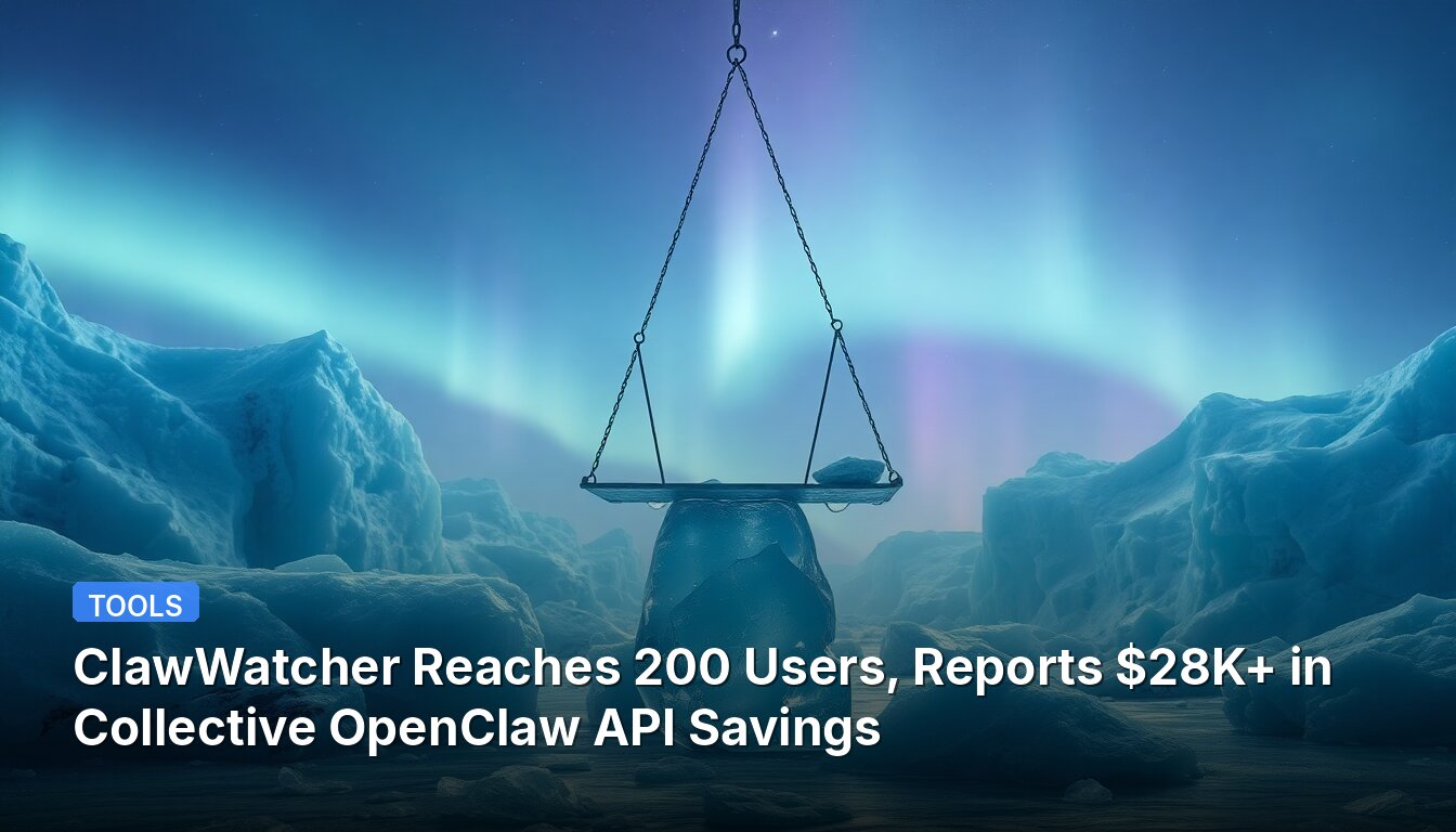 ClawWatcher Reaches 200 Users, Reports $28K+ in Collective OpenClaw API Savings