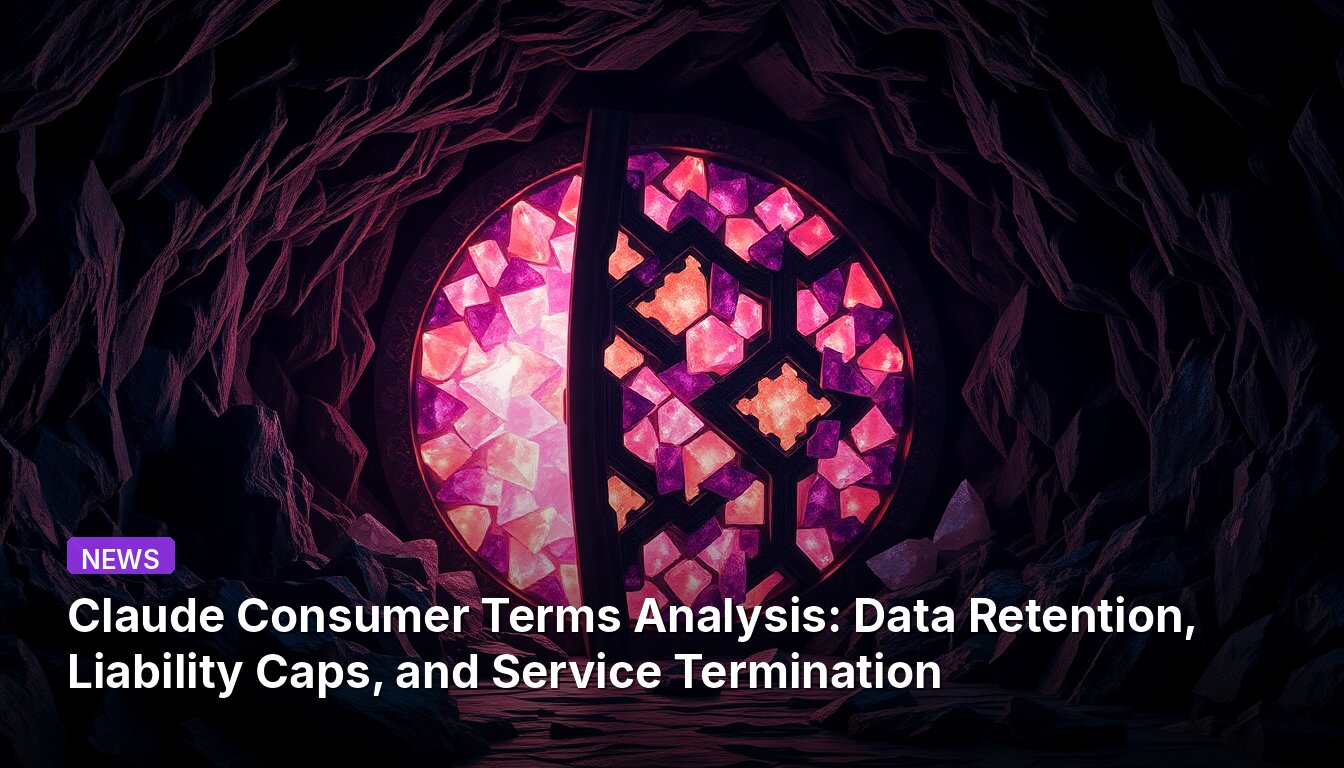 Claude Consumer Terms Analysis: Data Retention, Liability Caps, and Service Termination