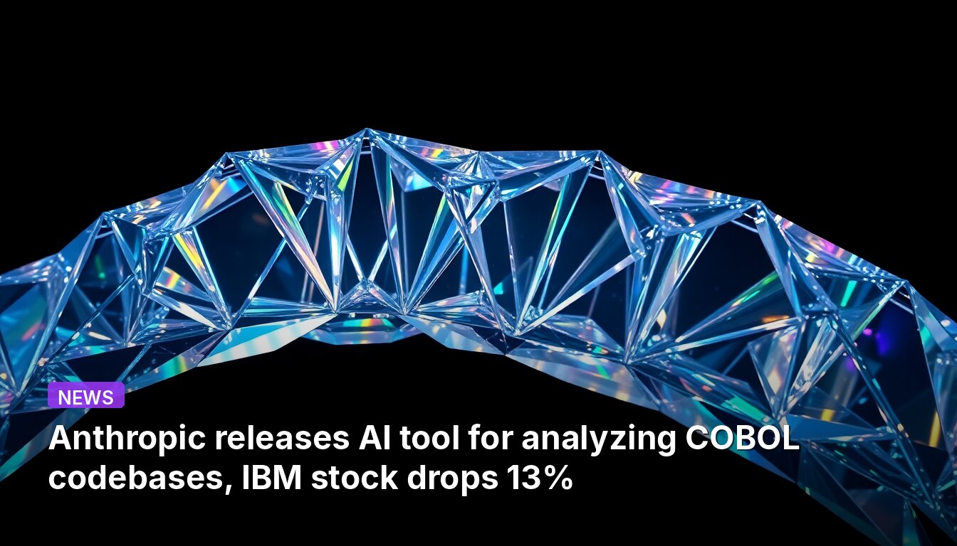 Anthropic releases AI tool for analyzing COBOL codebases, IBM stock drops 13%