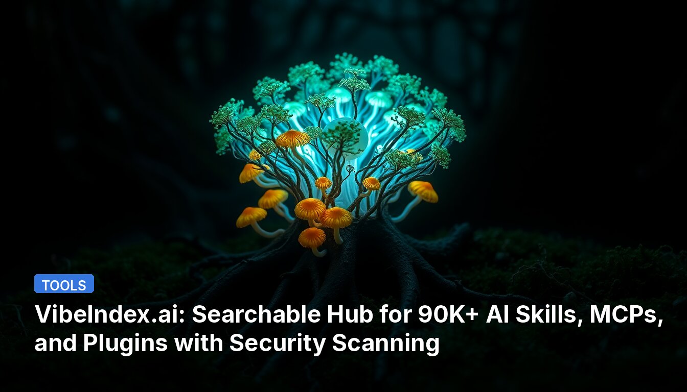 VibeIndex.ai: Searchable Hub for 90K+ AI Skills, MCPs, and Plugins with Security Scanning