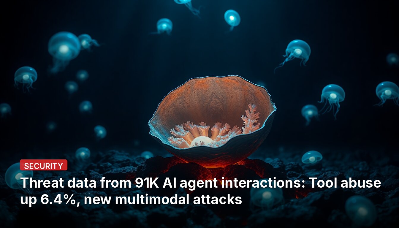 Threat data from 91K AI agent interactions: Tool abuse up 6.4%, new multimodal attacks