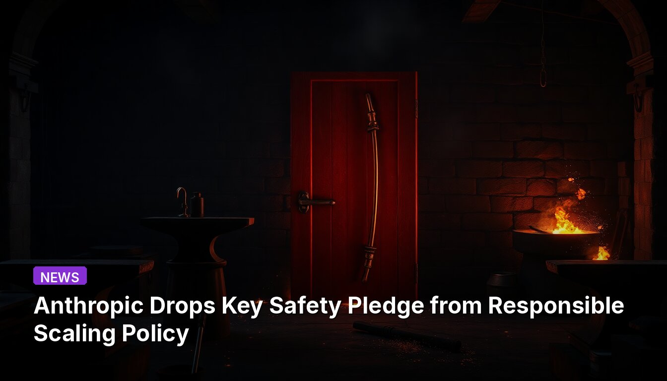 Anthropic Drops Key Safety Pledge from Responsible Scaling Policy