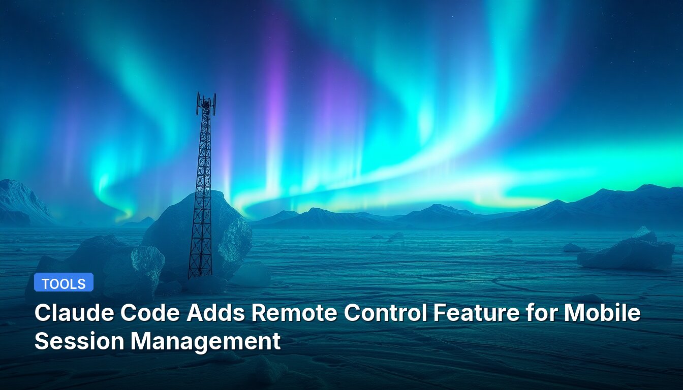 Claude Code Adds Remote Control Feature for Mobile Session Management