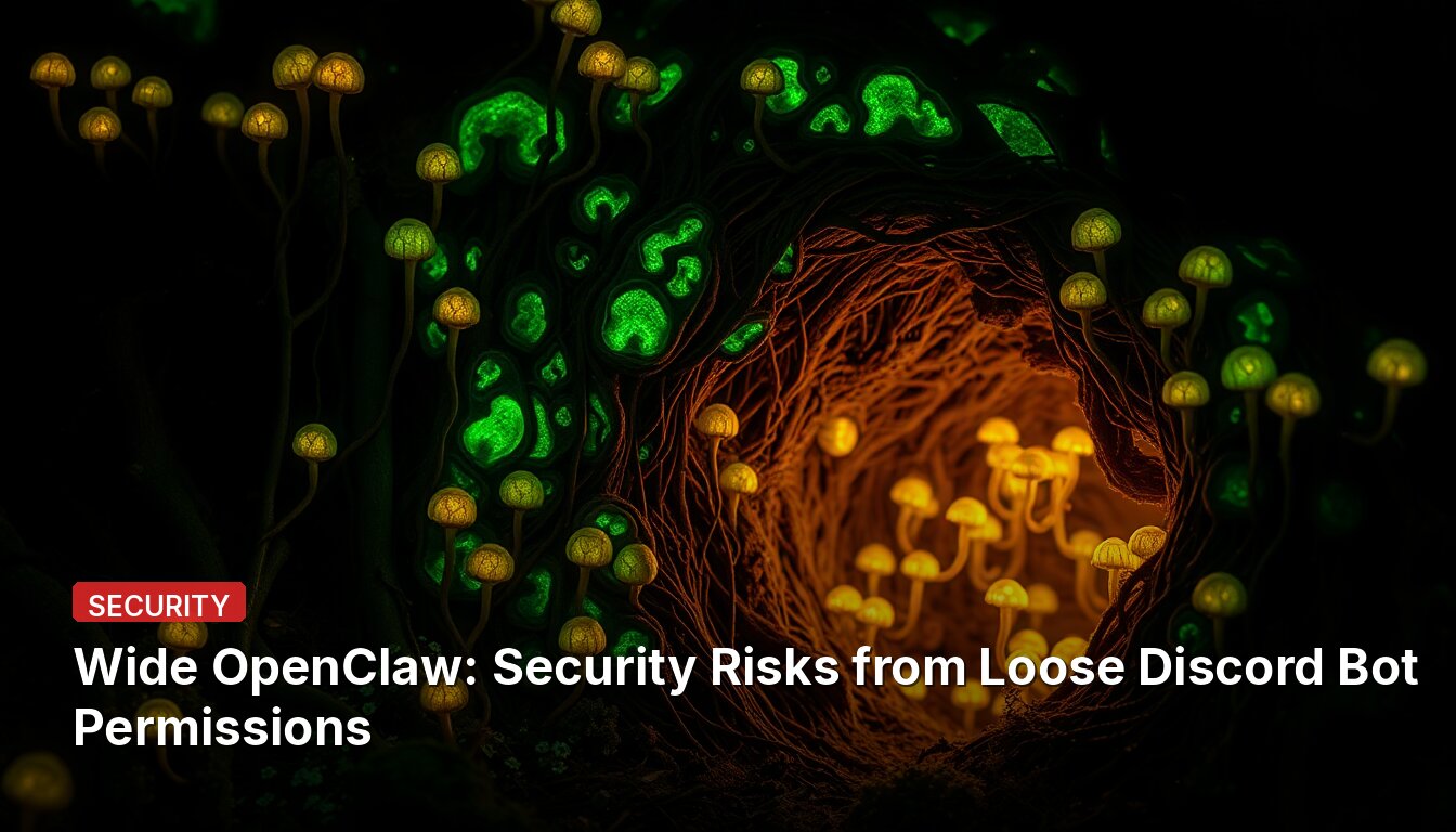 Wide OpenClaw: Security Risks from Loose Discord Bot Permissions