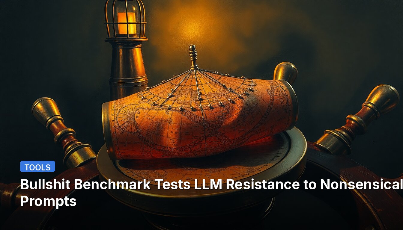 Bullshit Benchmark Tests LLM Resistance to Nonsensical Prompts