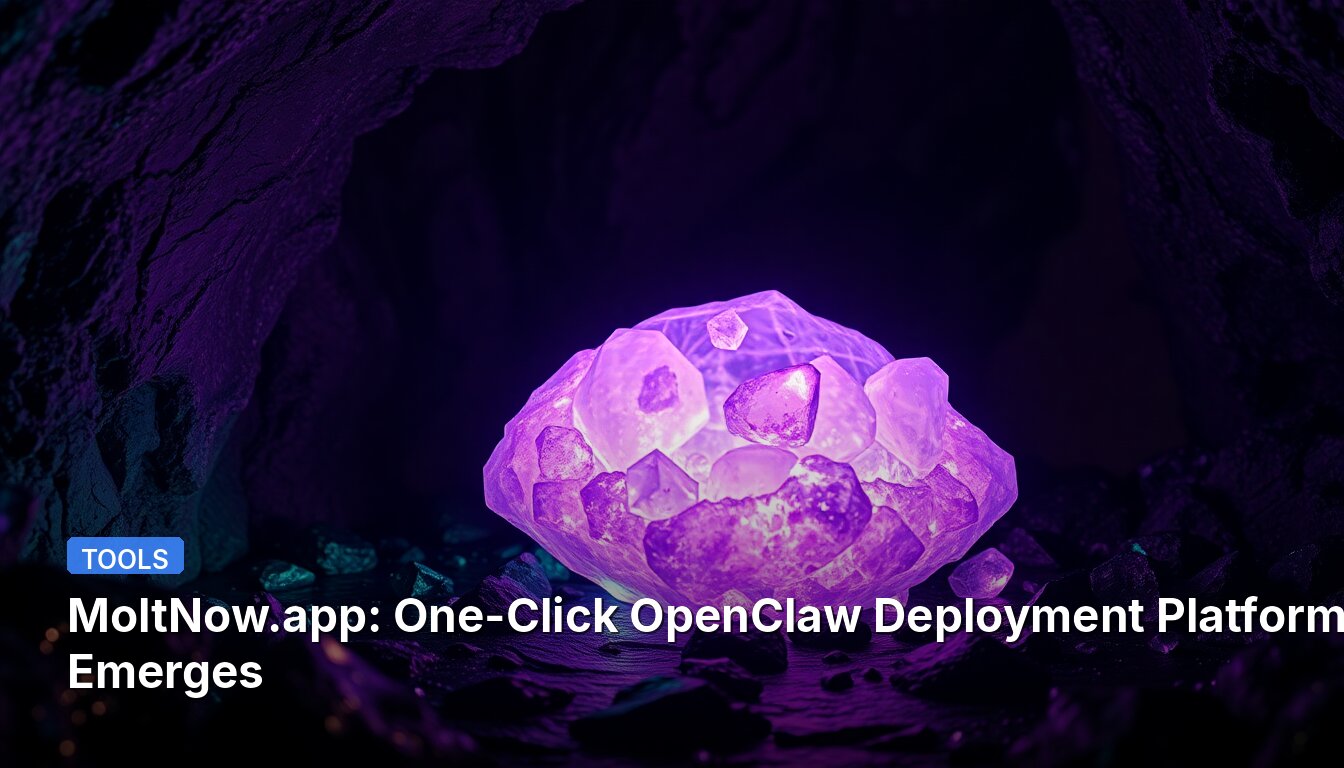 MoltNow.app: One-Click OpenClaw Deployment Platform Emerges