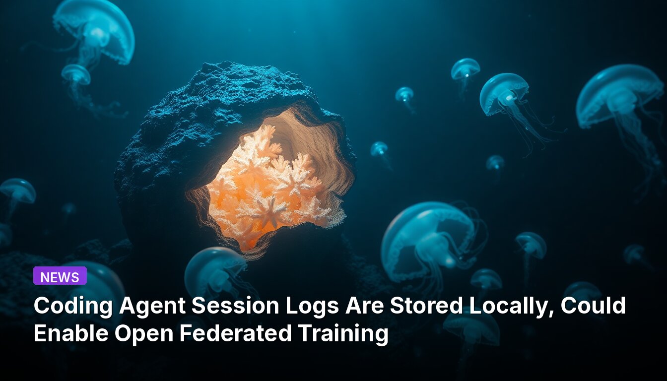Coding Agent Session Logs Are Stored Locally, Could Enable Open Federated Training