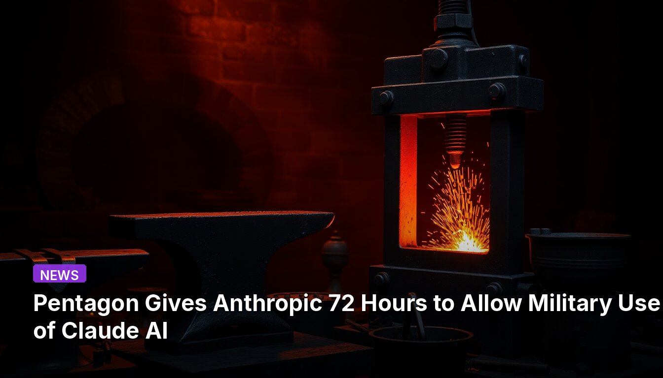 Pentagon Gives Anthropic 72 Hours to Allow Military Use of Claude AI