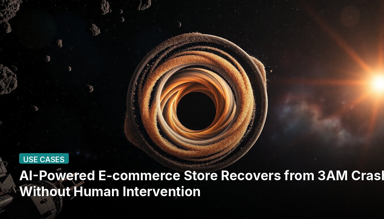AI-Powered E-commerce Store Recovers from 3AM Crash Without Human Intervention