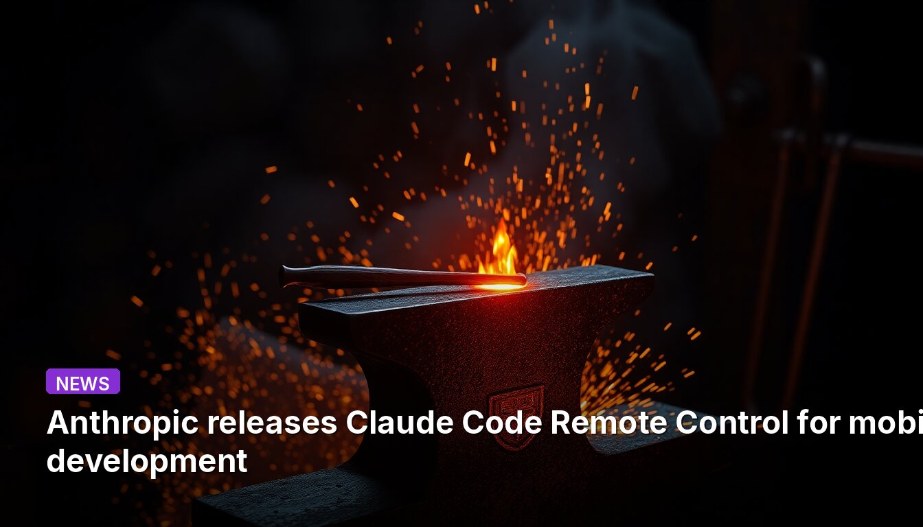 Anthropic releases Claude Code Remote Control for mobile development