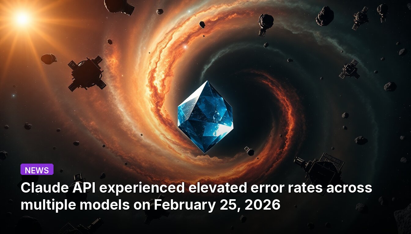 Claude API experienced elevated error rates across multiple models on February 25, 2026