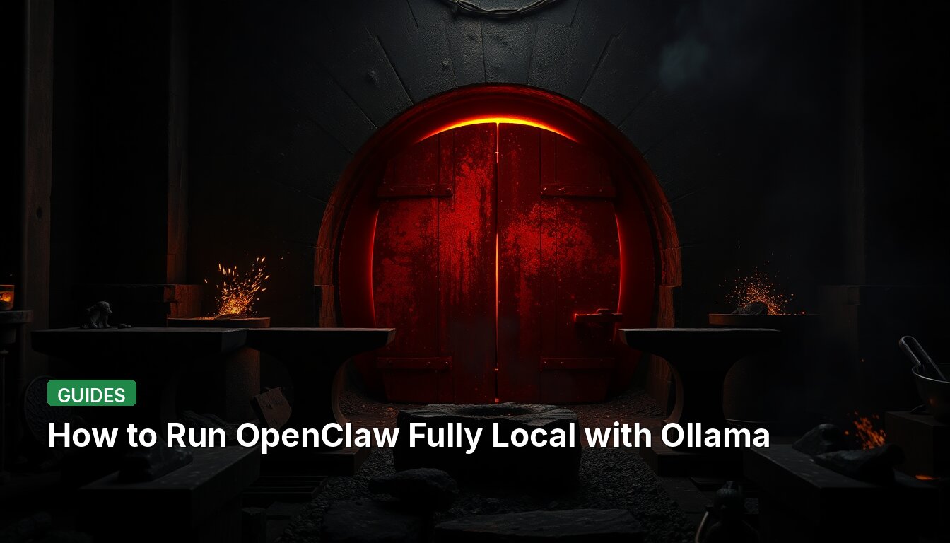 How to Run OpenClaw Fully Local with Ollama
