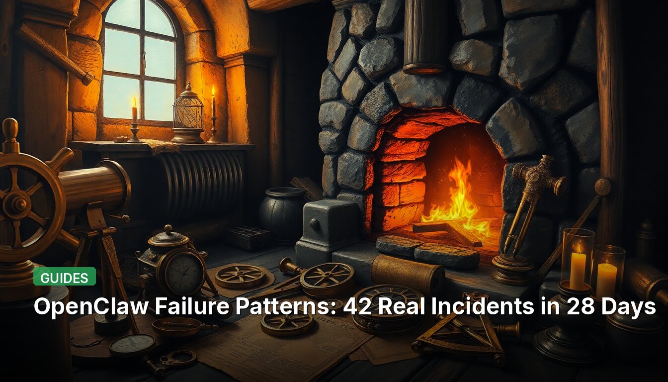 OpenClaw Failure Patterns: 42 Real Incidents in 28 Days