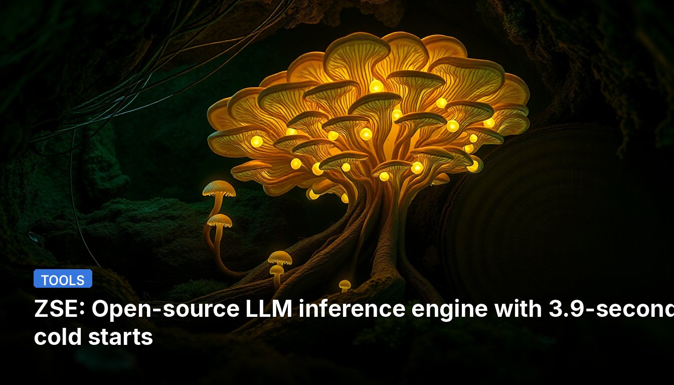 ZSE: Open-source LLM inference engine with 3.9-second cold starts