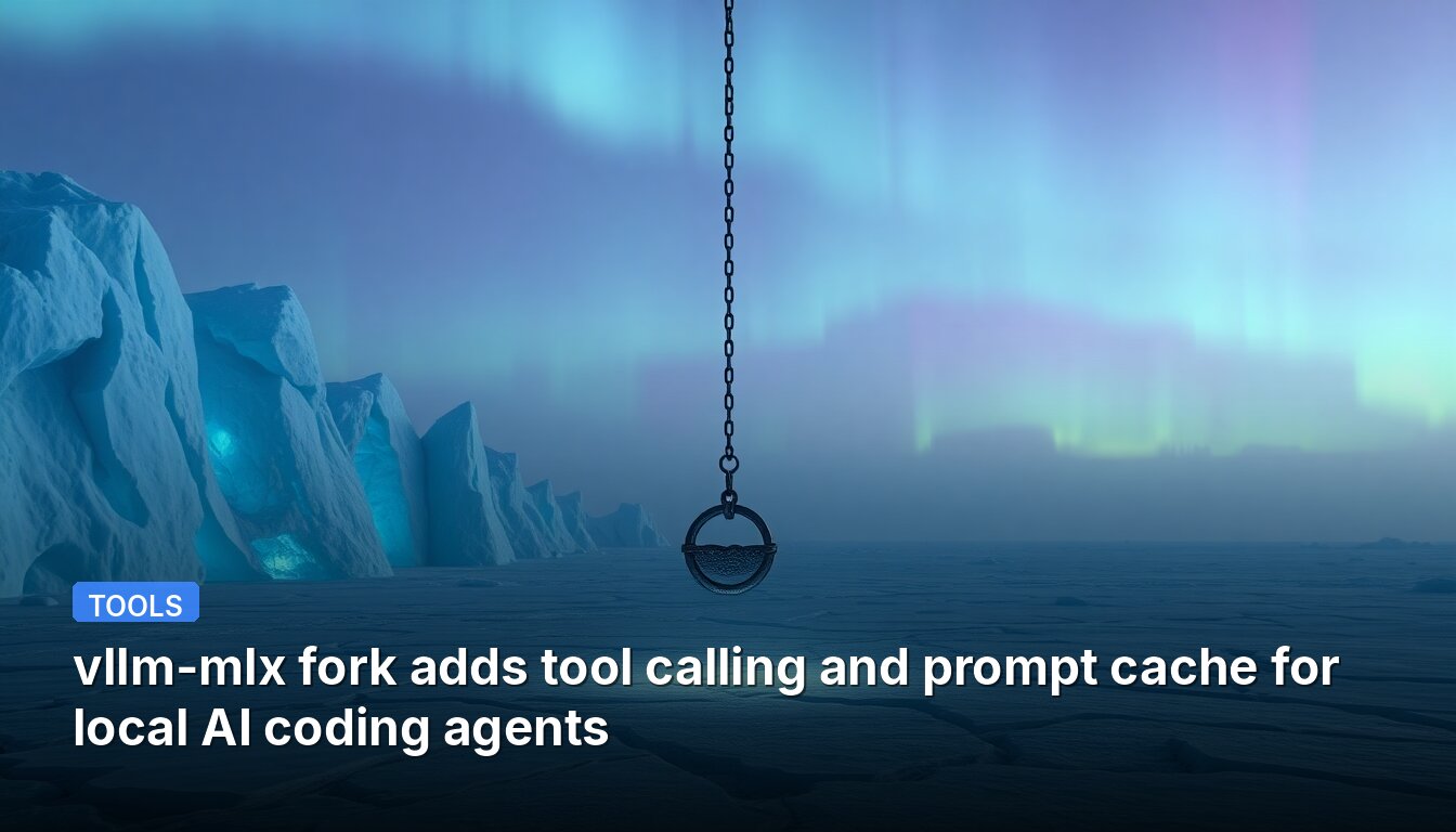 vllm-mlx fork adds tool calling and prompt cache for local AI coding agents