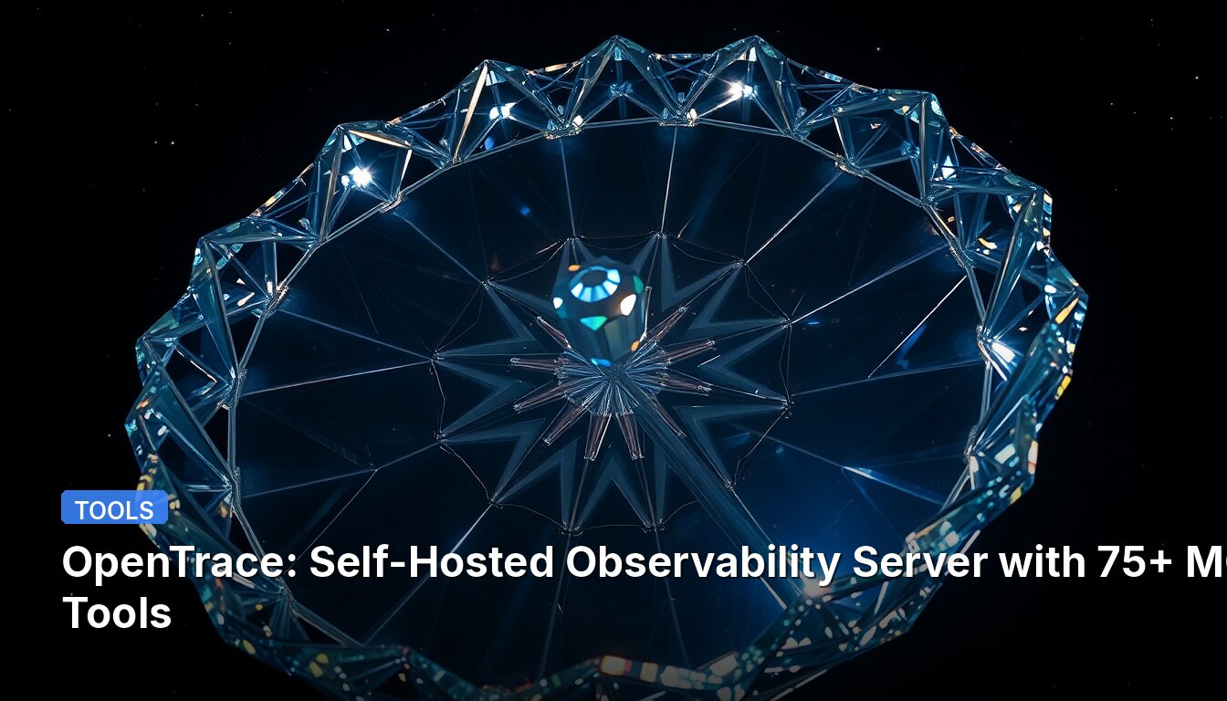 OpenTrace: Self-Hosted Observability Server with 75+ MCP Tools