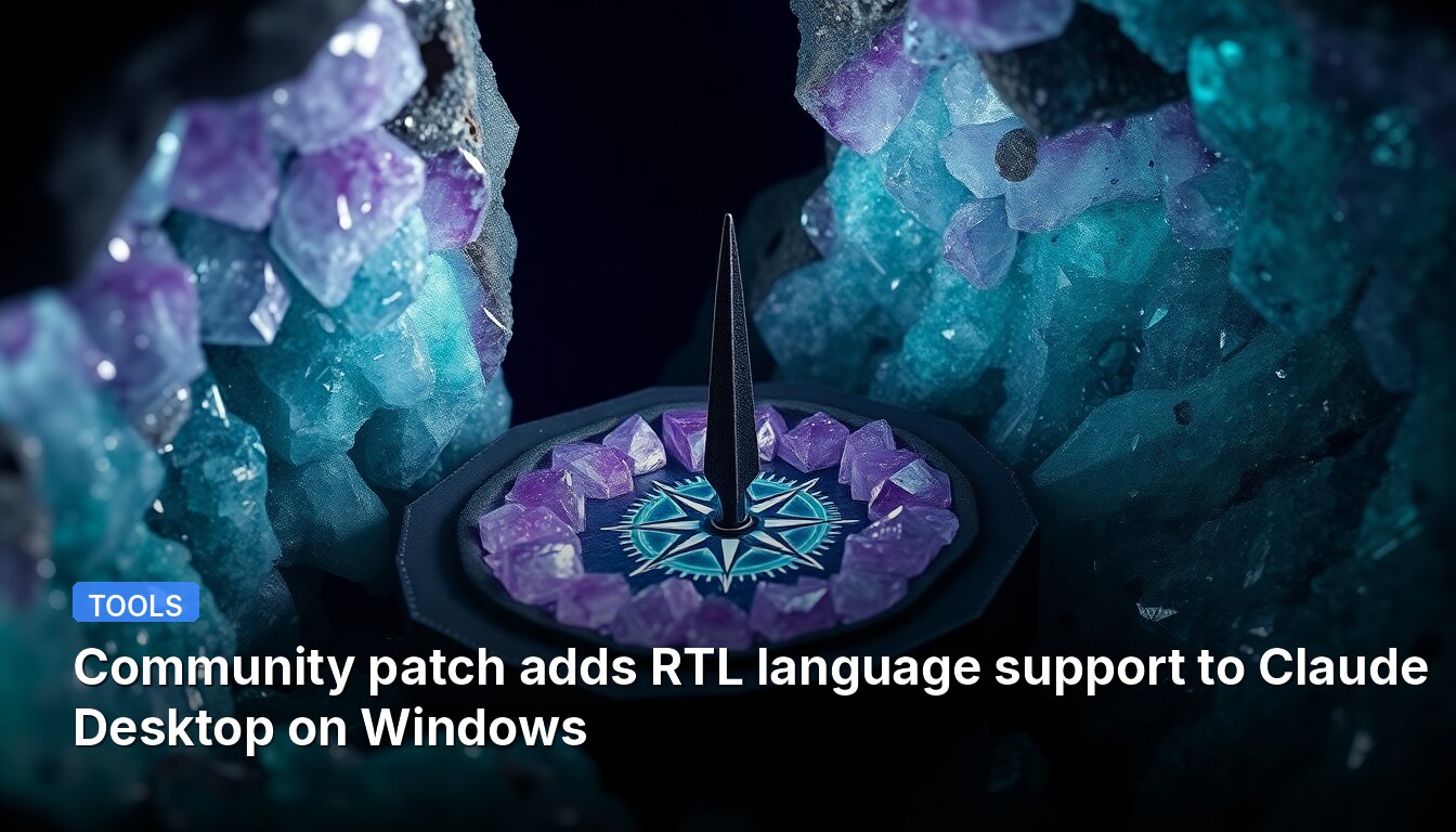 Community patch adds RTL language support to Claude Desktop on Windows