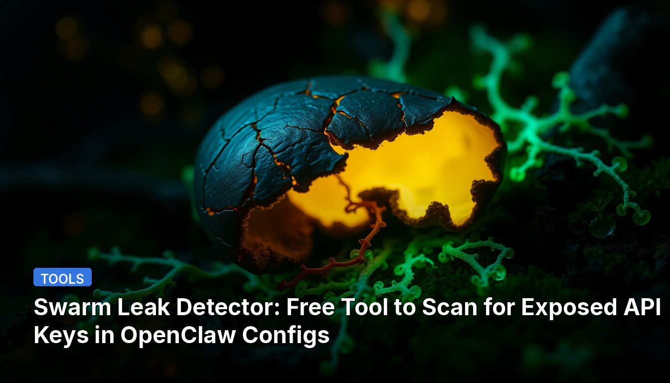 Swarm Leak Detector: Free Tool to Scan for Exposed API Keys in OpenClaw Configs