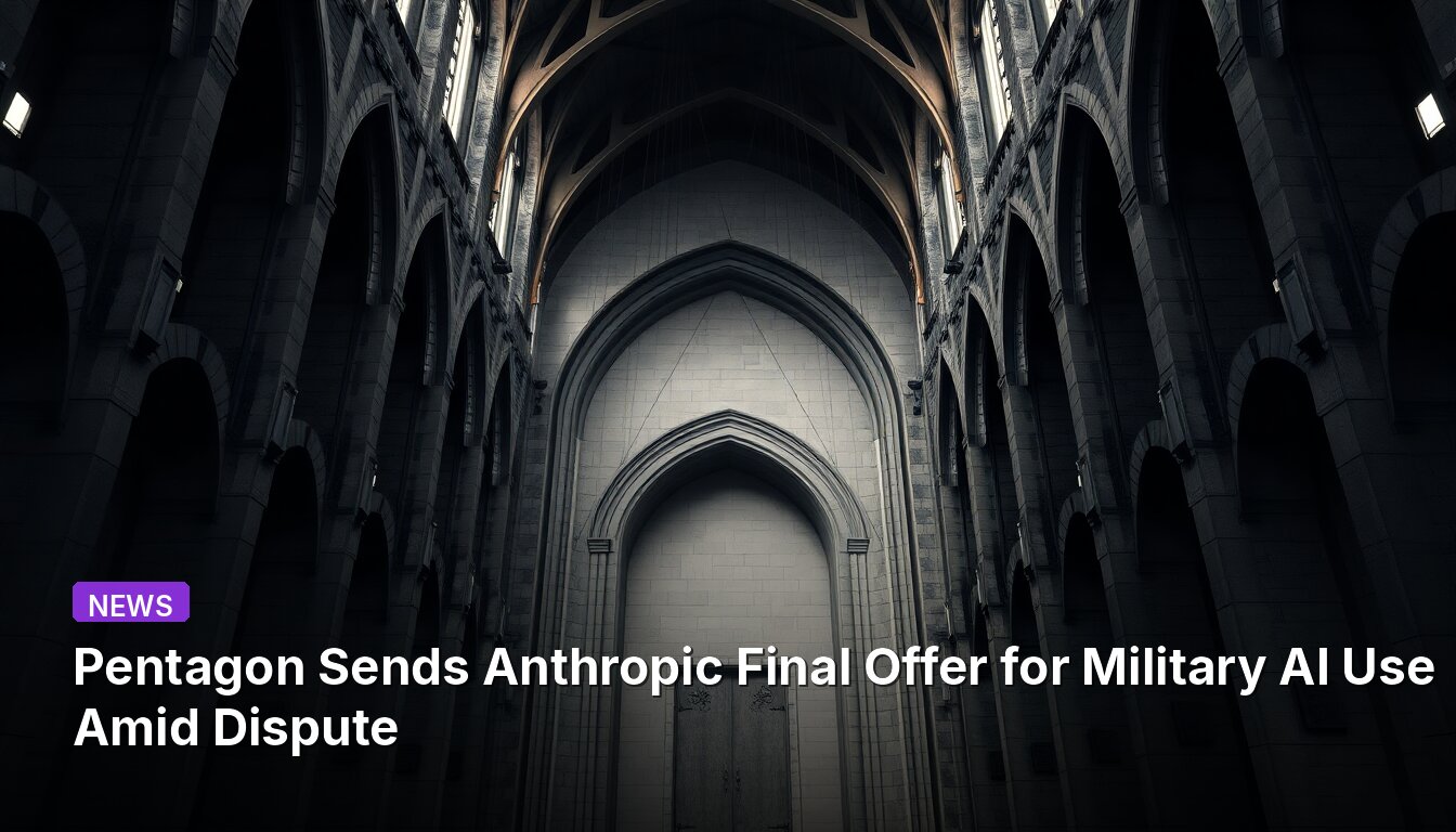 Pentagon Sends Anthropic Final Offer for Military AI Use Amid Dispute