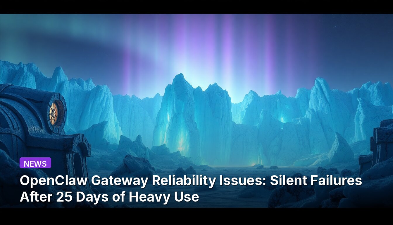 OpenClaw Gateway Reliability Issues: Silent Failures After 25 Days of Heavy Use