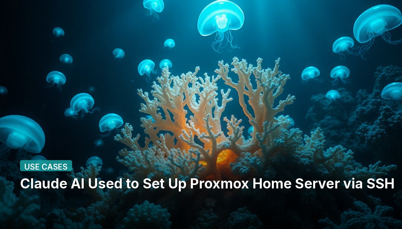 Claude AI Used to Set Up Proxmox Home Server via SSH