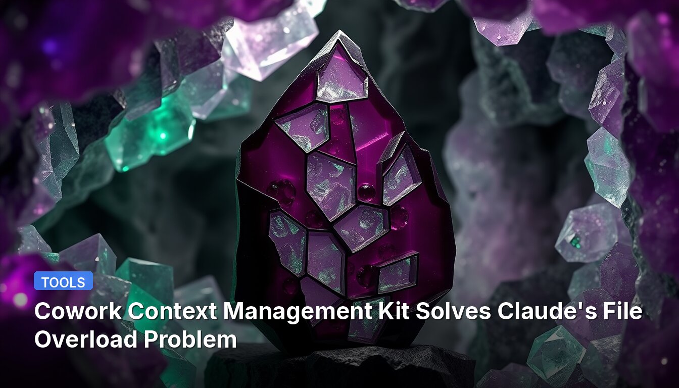 Cowork Context Management Kit Solves Claude's File Overload Problem
