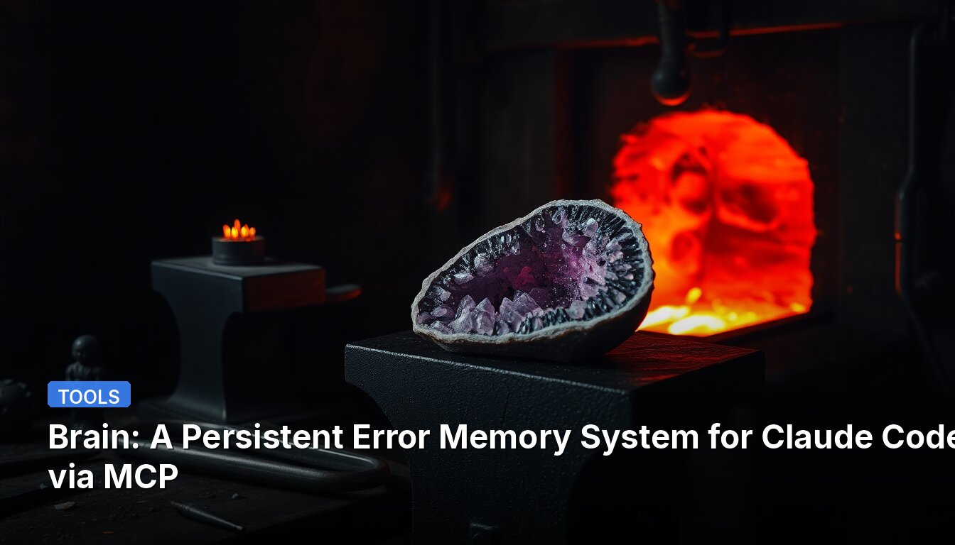 Brain: A Persistent Error Memory System for Claude Code via MCP