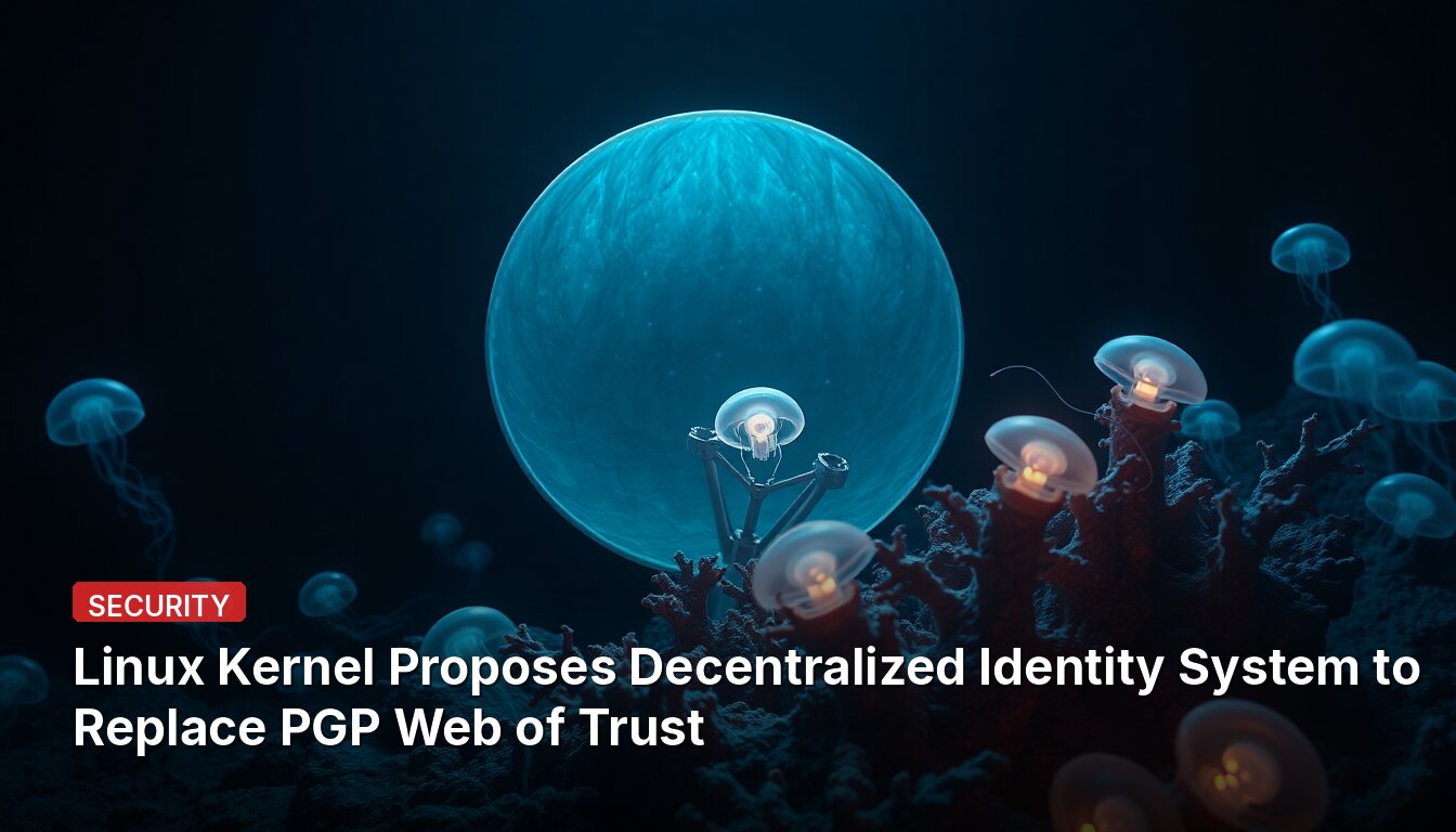 Linux Kernel Proposes Decentralized Identity System to Replace PGP Web of Trust