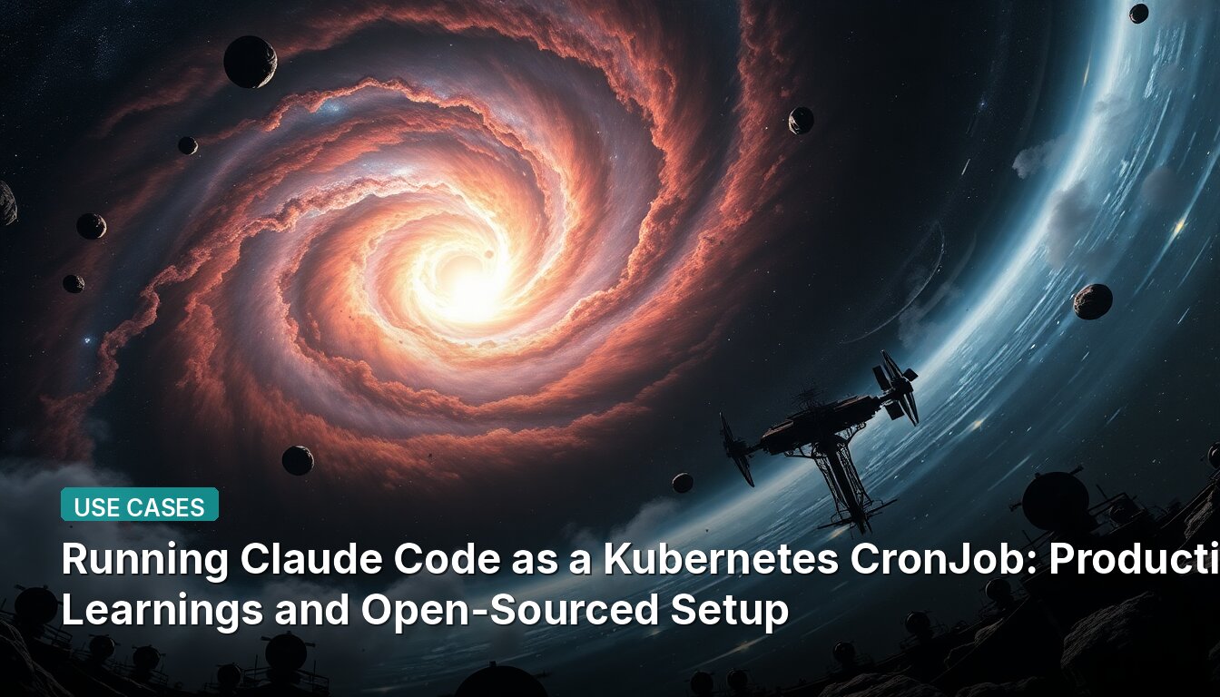 Running Claude Code as a Kubernetes CronJob: Production Learnings and Open-Sourced Setup
