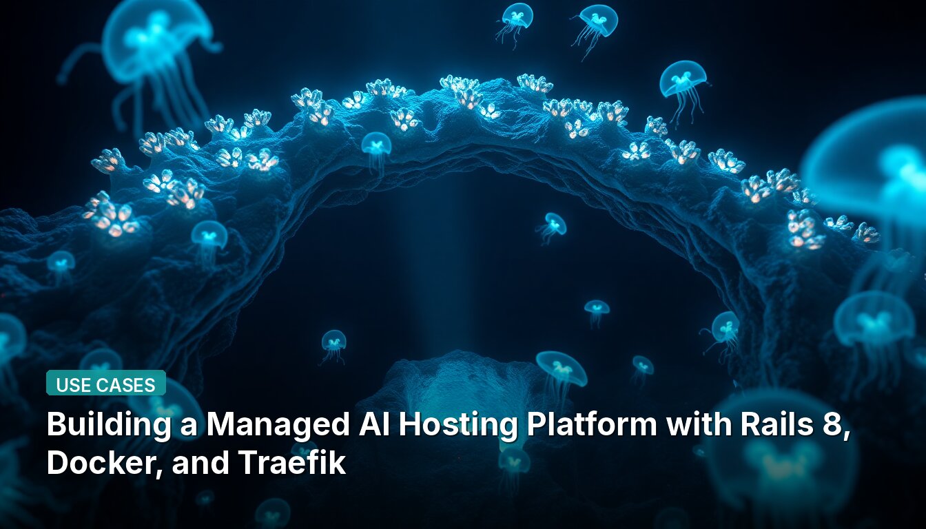 Building a Managed AI Hosting Platform with Rails 8, Docker, and Traefik
