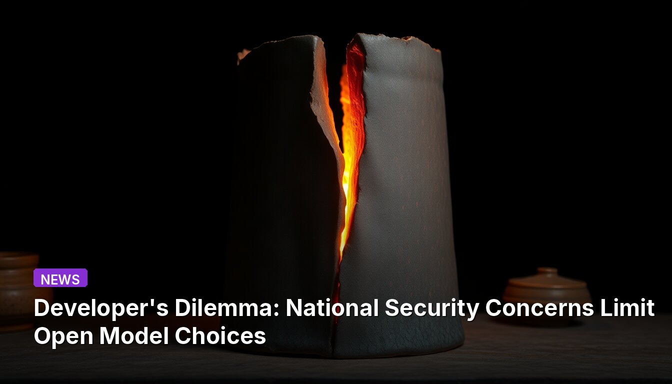 Developer's Dilemma: National Security Concerns Limit Open Model Choices