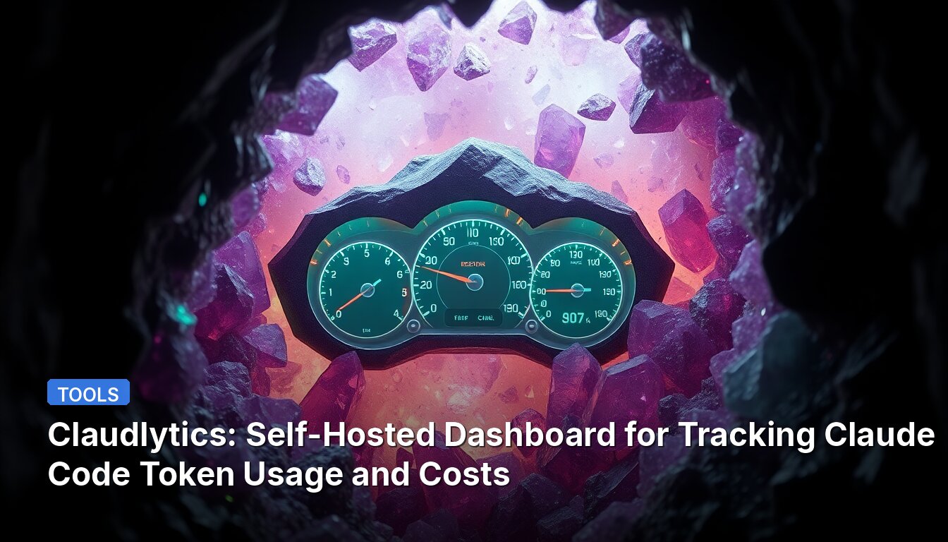 Claudlytics: Self-Hosted Dashboard for Tracking Claude Code Token Usage and Costs