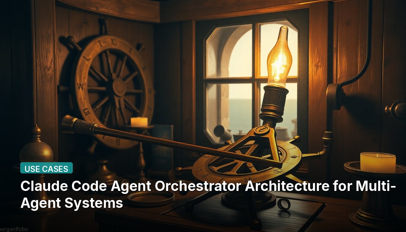 Claude Code Agent Orchestrator Architecture for Multi-Agent Systems