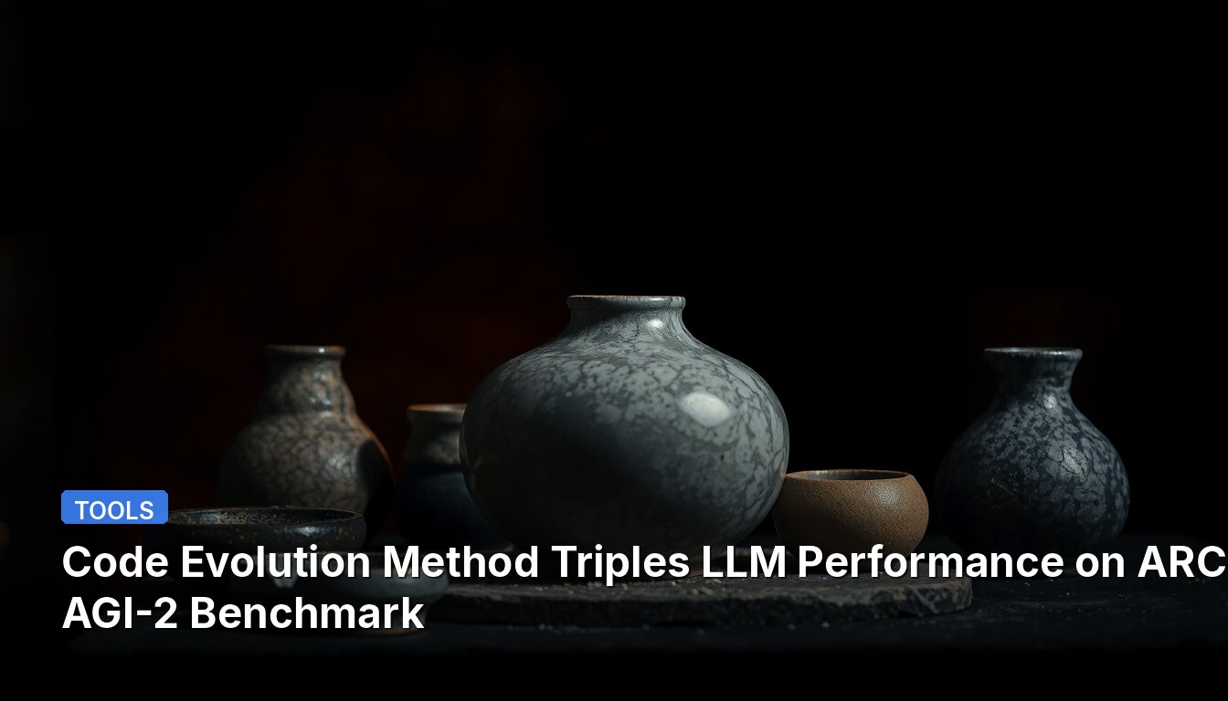 Code Evolution Method Triples LLM Performance on ARC-AGI-2 Benchmark