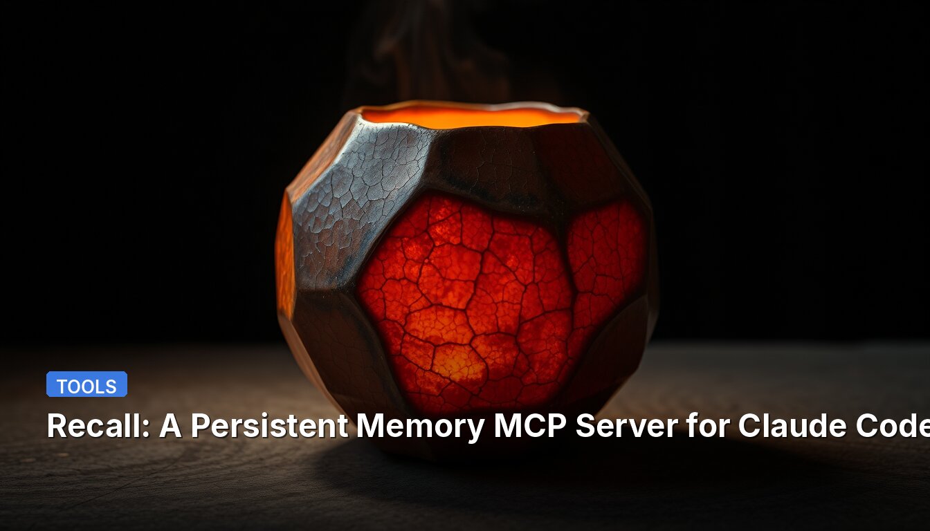 Recall: A Persistent Memory MCP Server for Claude Code