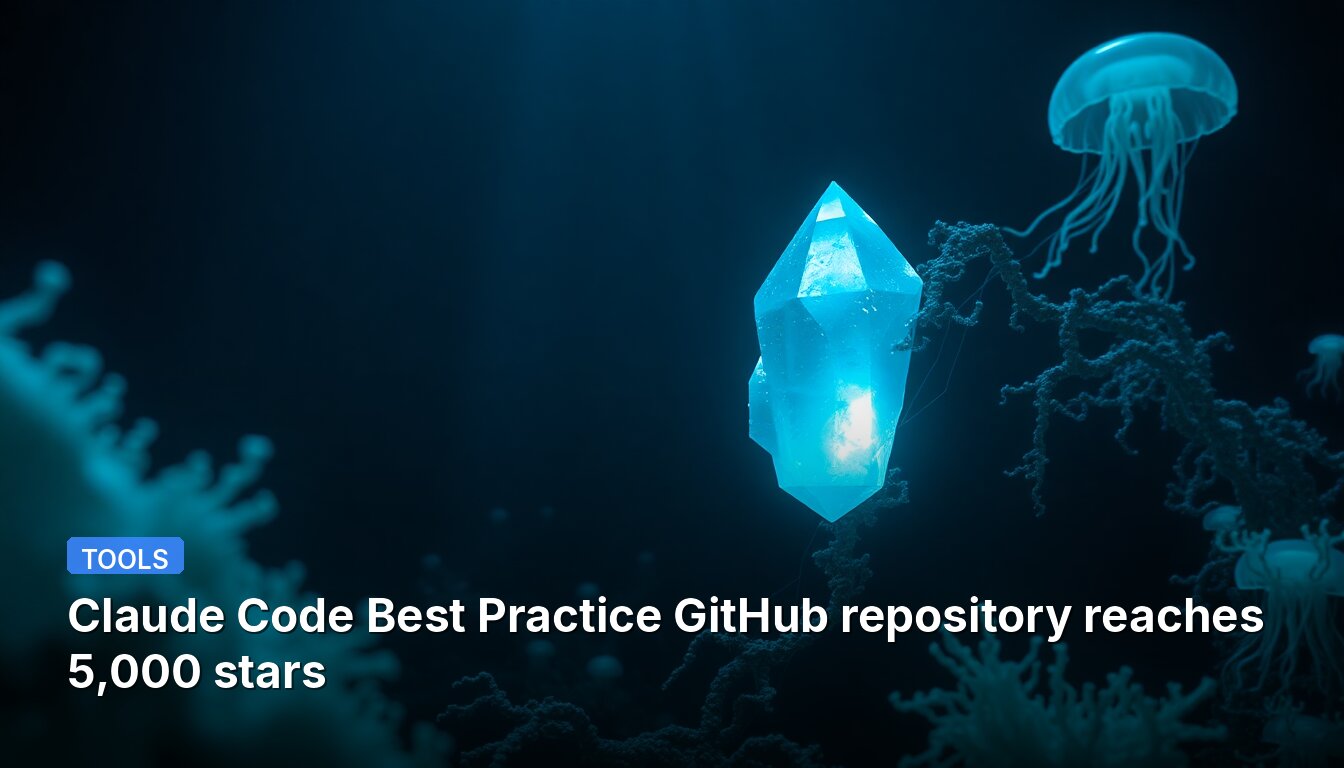 Claude Code Best Practice GitHub repository reaches 5,000 stars