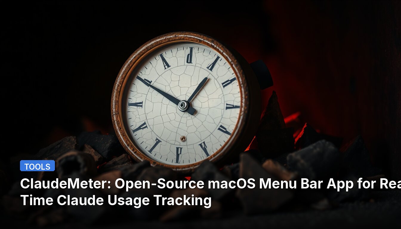 ClaudeMeter: Open-Source macOS Menu Bar App for Real-Time Claude Usage Tracking