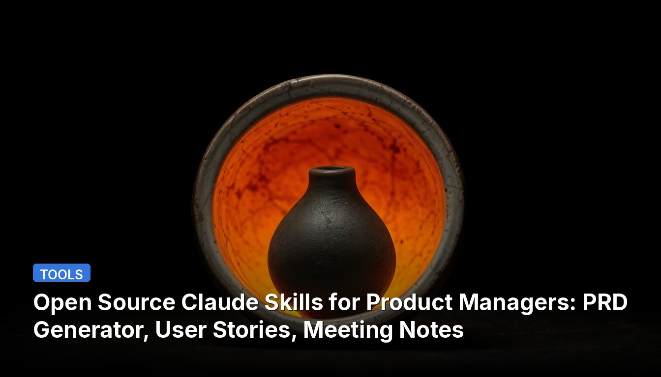 Open Source Claude Skills for Product Managers: PRD Generator, User Stories, Meeting Notes