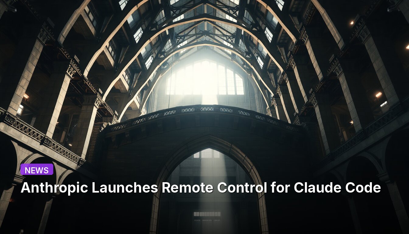 Anthropic Launches Remote Control for Claude Code