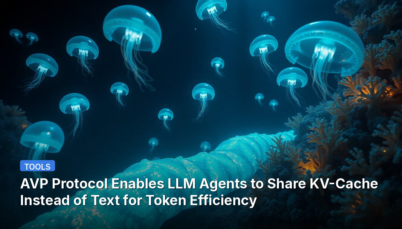 AVP Protocol Enables LLM Agents to Share KV-Cache Instead of Text for Token Efficiency