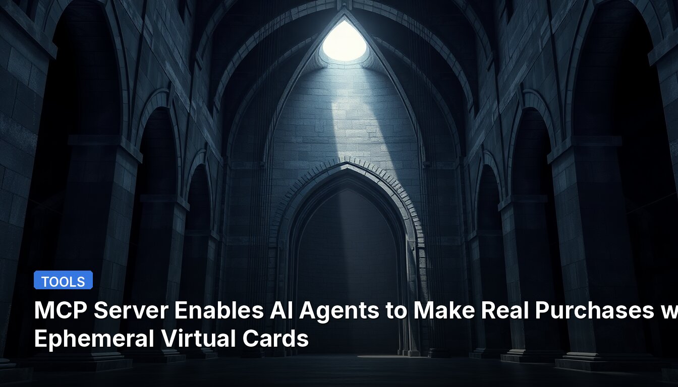 MCP Server Enables AI Agents to Make Real Purchases with Ephemeral Virtual Cards